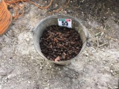 Quantity of nuts and bolts