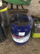 Quantity gear/diff oil