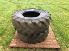 2No. 425/75R20 tyres