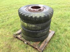 Quantity miscellaneous wheels and tyres