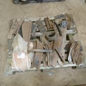 Pallet of assorted plough spares