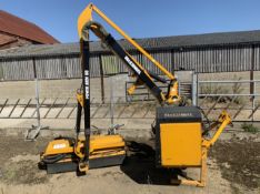 McConnell Power Arm 60 hedge cutter - 6m reach, 1.5m head - Machine 7458938 - Serial no.