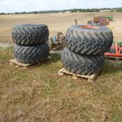 Goodyear Super Terra tyres, set of 4,