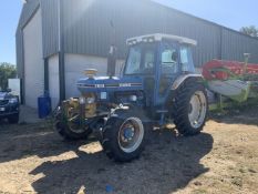 Ford 7810 Tractor - F876 XEX - 6485 hours recorded but not sure if genuine - Fronts 12.