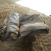 Qty black plastic sheets