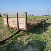 2 Wheel flat trailer 23ft,