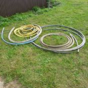 Qty plastic drainage piping and alkathene piping