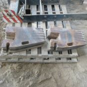 7 x Lamborghini tractor weights