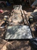 Drop tail trailer, 3m length, 1.6m wide. Stored near Thetford, Norfolk. No VAT on this item.