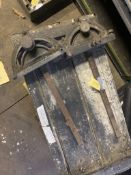 2 x mitre gauges. Stored near Gorleston, Norfolk. No VAT on this lot.