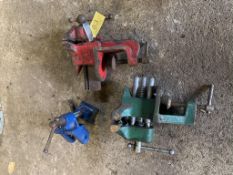 3 x Clamps. Stored near Gorleston, Norfolk. No VAT on this item.