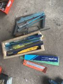Quantity of Hacksaw blades and other blades. Stored near Gorleston, Norfolk. No VAT on this item.