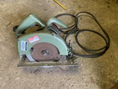 Wolf RS7 Hand Saw - 240V Serial No. 386. Stored near Gorleston, Norfolk. No VAT on this item.