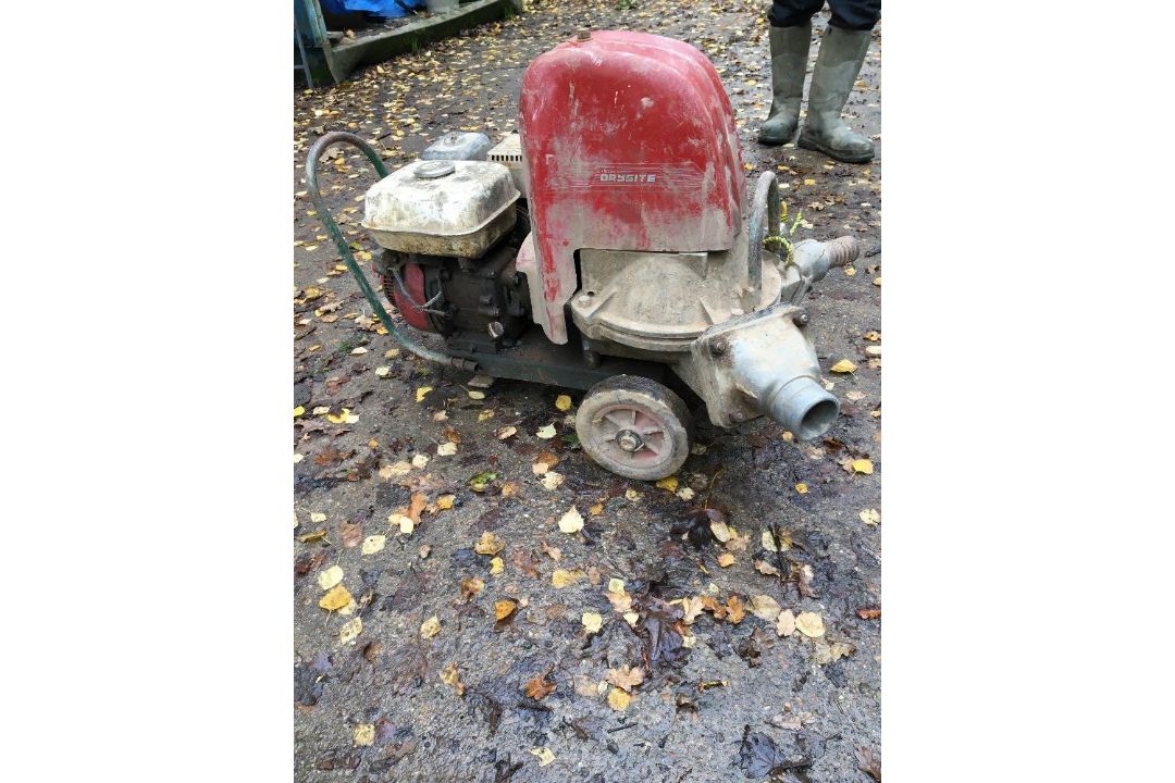 Hilta Drysite Diaphragm pump 2\" Inlet 3\"Outlet, no hoses. Stored near Norwich, Norfolk. - Image 1 of 2