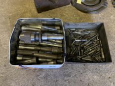 2x boxes milling tools. Stored near Gorleston, Norfolk. No VAT on this item.