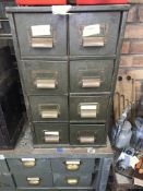 Set of drawers with tap and dies and drill bits. Stored near Gorleston, Norfolk.