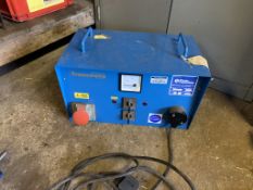 Transwave Serial No. F9831Q 230/400V converter. Stored near Gorleston, Norfolk.