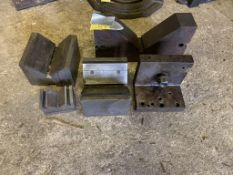 V Blocks & angles plate. Stored near Gorleston, Norfolk. No VAT on this item.