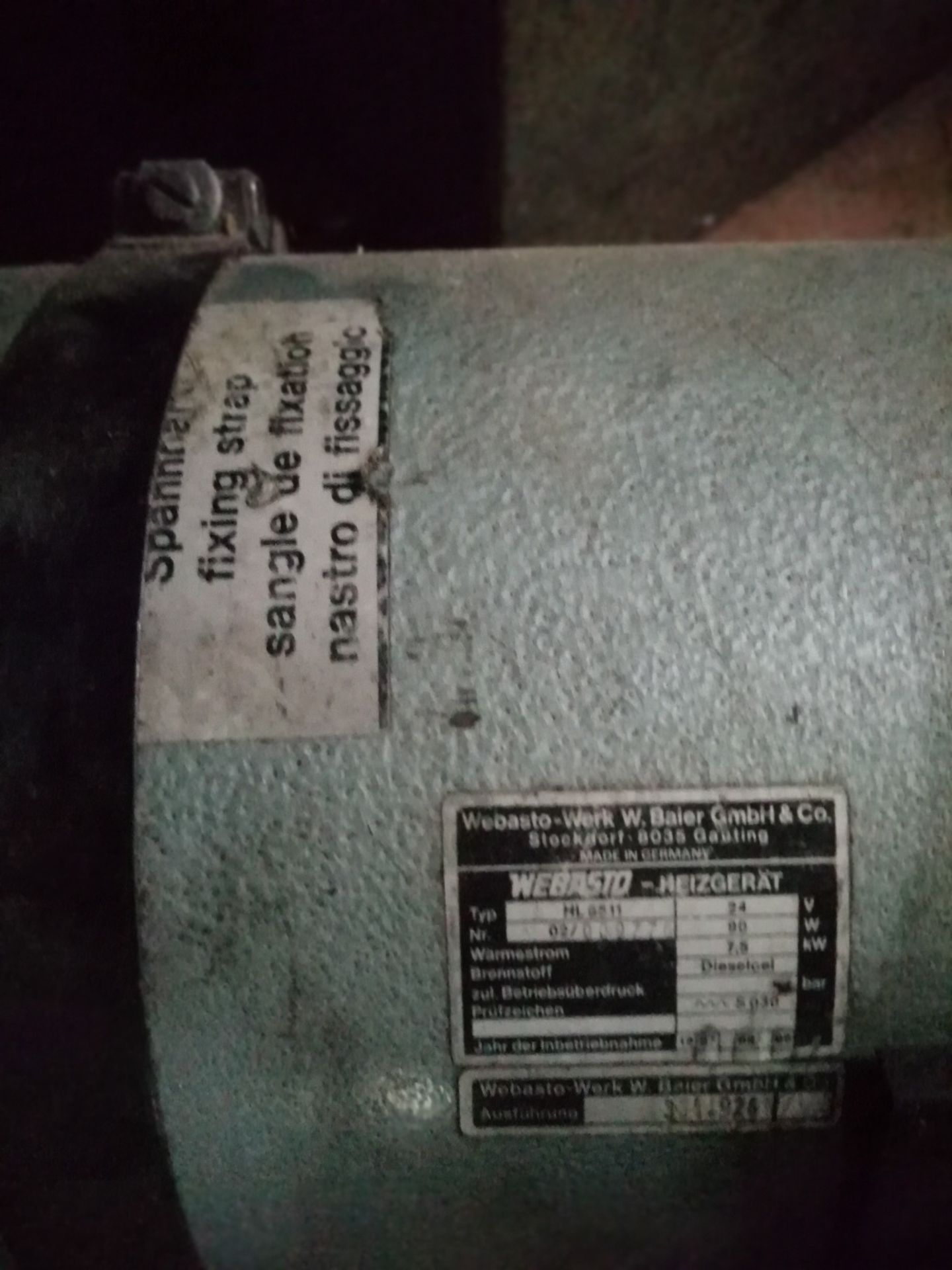 Diesel workshop heater. Stored near Norwich, Norfolk. - Image 2 of 2