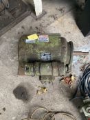 Zimmerman ZET - Type WMF 550/4AC E Motor 230V. Stored near Gorleston, Norfolk.