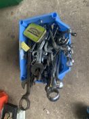 Quantity of Spanners - imperial. Stored near Gorleston, Norfolk. No VAT on this item.