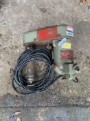 Duplex Tools - m/c No.33450 Type D27 230/350V. Stored near Gorleston, Norfolk.