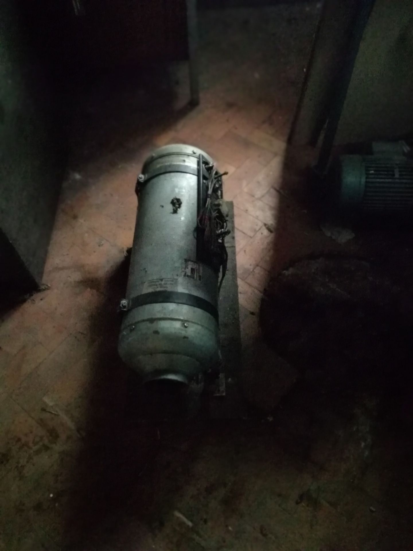 Diesel workshop heater. Stored near Norwich, Norfolk.