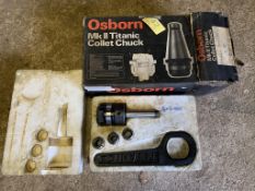 Osborn MKII Titanic Collet Chuck. Stored near Gorleston, Norfolk. No VAT on this item.
