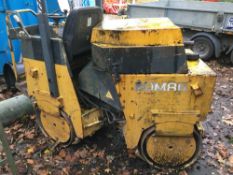 Bomag 75 Ride on Roller. Stored near Norwich, Norfolk.