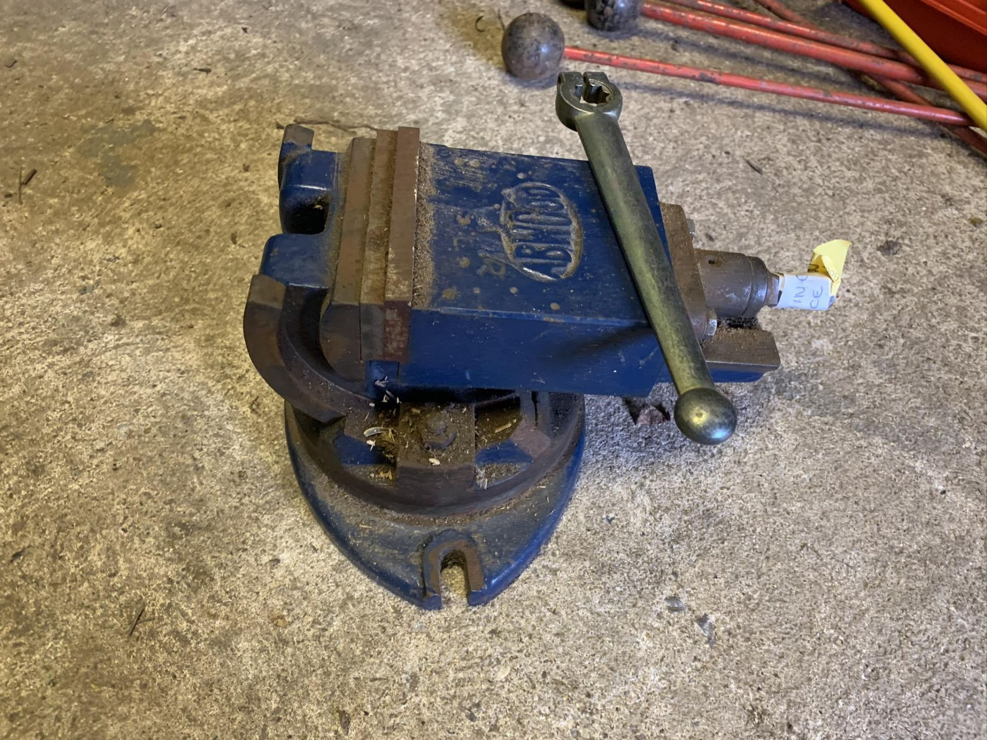 AB Wood machine vice. Stored near Gorleston, Norfolk. No VAT on this item. - Image 2 of 3