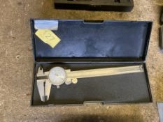 Dial Caliper. Stored near Gorleston, Norfolk. No VAT on this item.