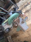 Wegoma 440V Mitre Saw - Type S4 - No. 1061E. Stored near Gorleston, Norfolk.