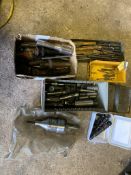 Assortment of milling tools. Stored near Gorleston, Norfolk. No VAT on this item.