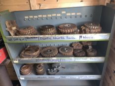 Cutting wheels for milling machine. Stored near Gorleston, Norfolk. No VAT on this lot.