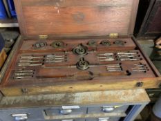 Large Tap and Die set. Stored near Gorleston, Norfolk. No VAT on this item.