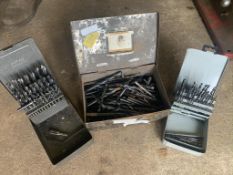 Quantity of Drill bits. Stored near Gorleston, Norfolk. No VAT on this item.