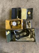 Quantity of Measuring equipment and calipers. Stored near Gorleston, Norfolk.