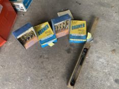 Dormer Woodworking drill shank sets and cutter. Stored near Gorleston, Norfolk.