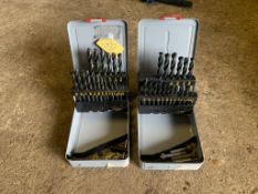 2 boxes of drill bits. Stored near Gorleston, Norfolk. No VAT on this item.