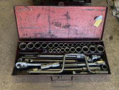 Socket Set Mixed Imperial. Stored near Gorleston, Norfolk. No VAT on this item.