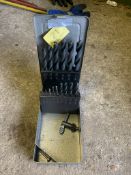 1 box of drill bits. Stored near Gorleston, Norfolk. No VAT on this item.