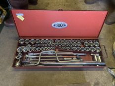Britool Imperial Mixed Socket set. Stored near Gorleston, Norfolk. No VAT on this item.