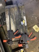 Work bench speed clamps. Stored near Gorleston, Norfolk. No VAT on this item.