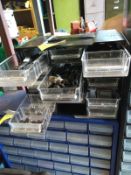 Set of drawers and various hex keys etc. Stored near Gorleston, Norfok. No VAT on this item.