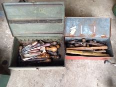 Quantity of carpentry tools. Stored near Gorleston, Norfolk. No VAT on this item.