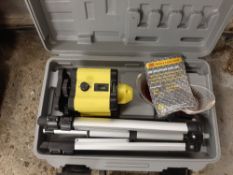 Power master rotary laser level. Stored near Eye, Suffolk.