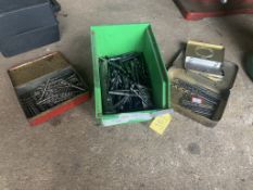 Quantity of drill bits. Stored near Gorleston, Norfolk. No VAT on this item.