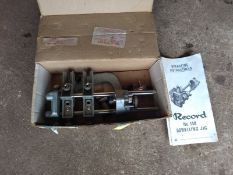 Record Dowelling Jig. Stored near Gorleston, Norfolk. No VAT on this item.