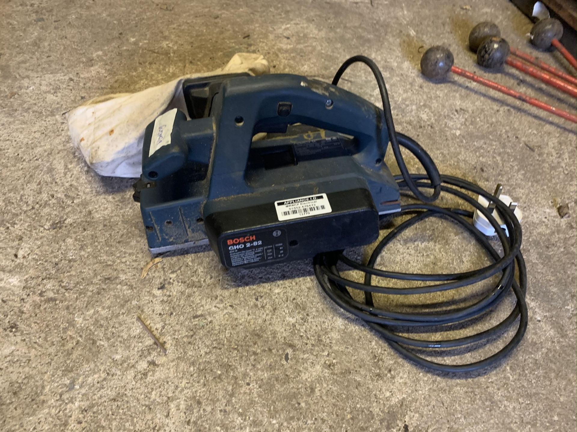 Bosch GH02-82 Planer. Stored near Gorleston, Norfolk. No VAT on this item. - Image 2 of 2