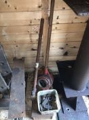 Pipe threader. Stored near Gorleston, Norfolk. No VAT on this lot.